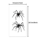 Spider Waterproof Temporary Tattoo for Arm and Abdomen, Long-Lasting, Realistic Fake Tattoo for Men and Women