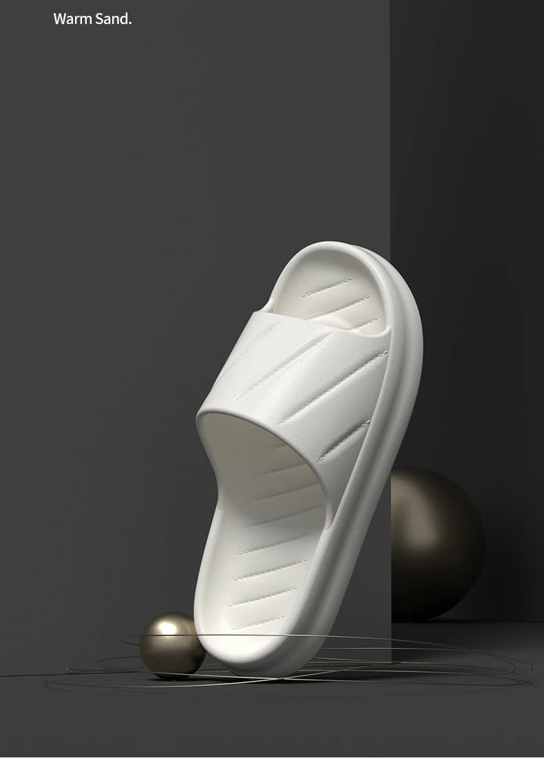 Women's Indoor Non-slip Slippers Couple Home Slides EVA Soft Sole Light Weight Summer New Lovers Leisure Shower Shoes