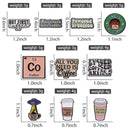 Coffee Cup Enamel Pins We Need Coffee Brooches Lapel Badge Barista Clothes Hat Brooch Pin Jewelry Accessories Gift Wholesale Pin