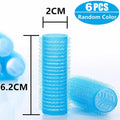 Hair Rollers Self Grip Hook Hair Curlers Heatless Hair Roller Salon Hair Dressing Curlers Jumbo Size Sticky Hair Styling Tools