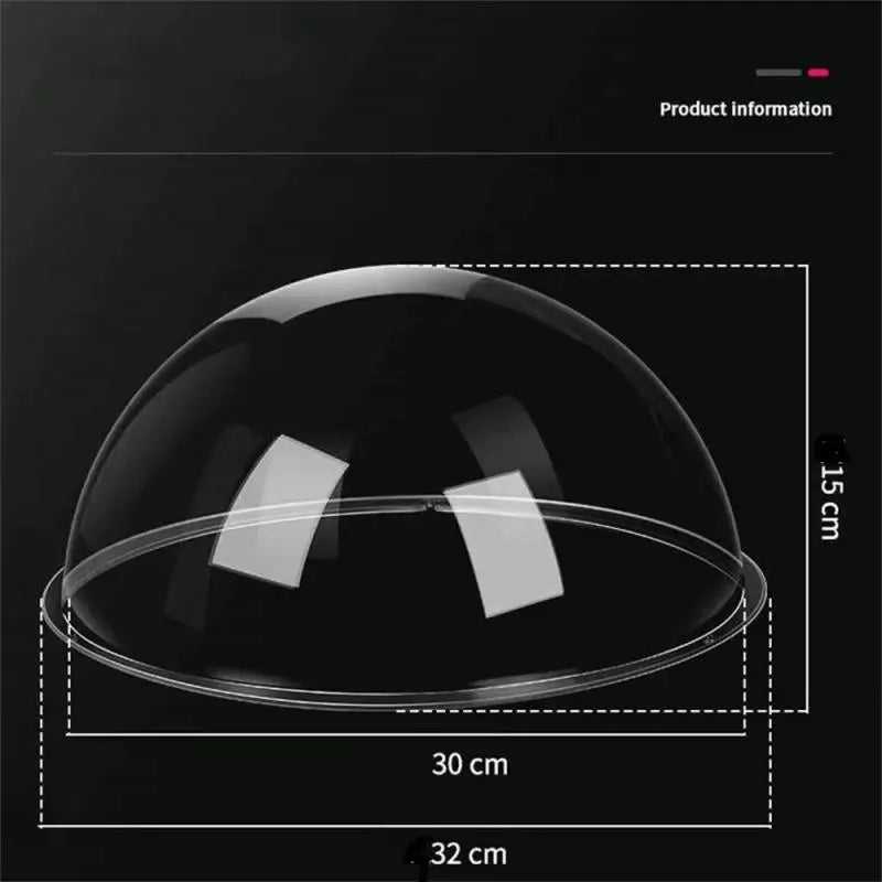 10/5/3/2/1pcs Dog Porthole Window Round Transparent Cat House Fence Pet Peek Look Out Durable Dome Acrylic Sheet Window DIY