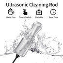 Limpiador ultrasónico para dentaduras postizas, limpiador portátil de joyas, relojes y gafas, lavadora ultrasónica para frutas y verduras.