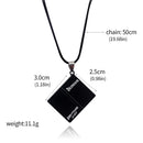 Anime Death Note Keychain Double L Black Notebook Pendant Keyring Cospaly Key Props for Women Men Jewelry Gifts Accessories