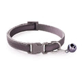 Reflective Cat Collar Safety Buckle with Bell Breakaway Pet Small Dog Collier Chain Necklace Personalized for Gatos Kitten Perro