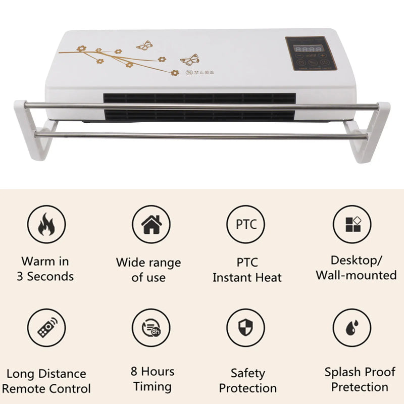 Air Conditioner Wall Mount Air Conditioner and Heater for Bedroom Living Room Heating Air Conditioner Wall Mount Air Conditioner