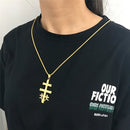 Catholic Caravaca Crucifix Orthodox Russian Cross Necklace Pendant With Cherub Angel Best Christian Necklace Jewelry Gifts