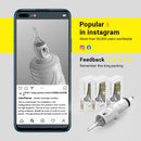 QUELLE 50Pcs Tattoo Cartridges Professional Disposable Safety Needles Permanent Makeup For Machine Supplies RL/RS/RM 0.30/0.35mm