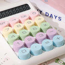 10 Digital School Student Calculator Mechanical Keyboard Fashion Color