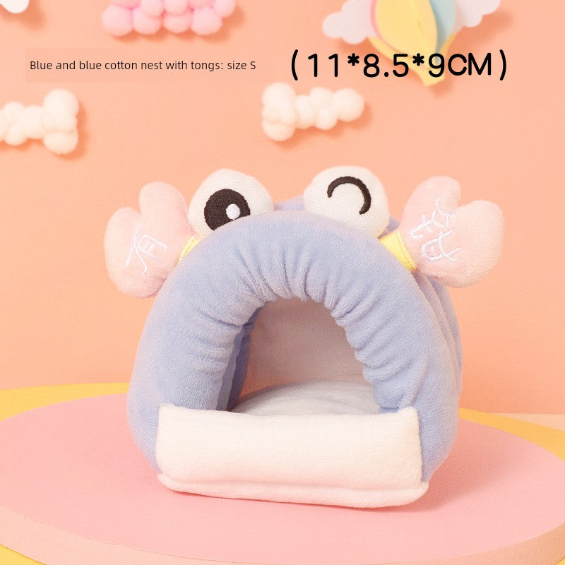 Winter Thickened Anti-Bite House Flower Branch Mouse Djungarian Hamster