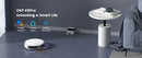 OKP K5P Robot Vacuum Cleaner, 5000Pa, 180 Mins, WiFi/App, Slim Design, Self-Charging, Perfect for Hard Floors, Pet Hair, Carpets