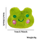 1PCS Cute Animals Frog Bear Panda Brooch Plush Rabbit Kawaii Badges Good Quality Pin For Kids Party Gifts Decoration On Bag Hat