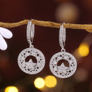 2024 New Bride Engagement Wedding Jewelry Elegant Shiny Mosan Diamond Beautiful Gift Milan Girl Fashion Pendant Earrings