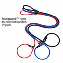 Strong Slip Lead Dog Leash Adjustable Loop High-density Nylon Braided Rope Training Leash for Large Medium Small Dogs