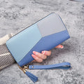 Fashion Zipper Wallet Ladies Long Wallet Tote Bag Coin Card Holder PU Leather Wallet Wallet