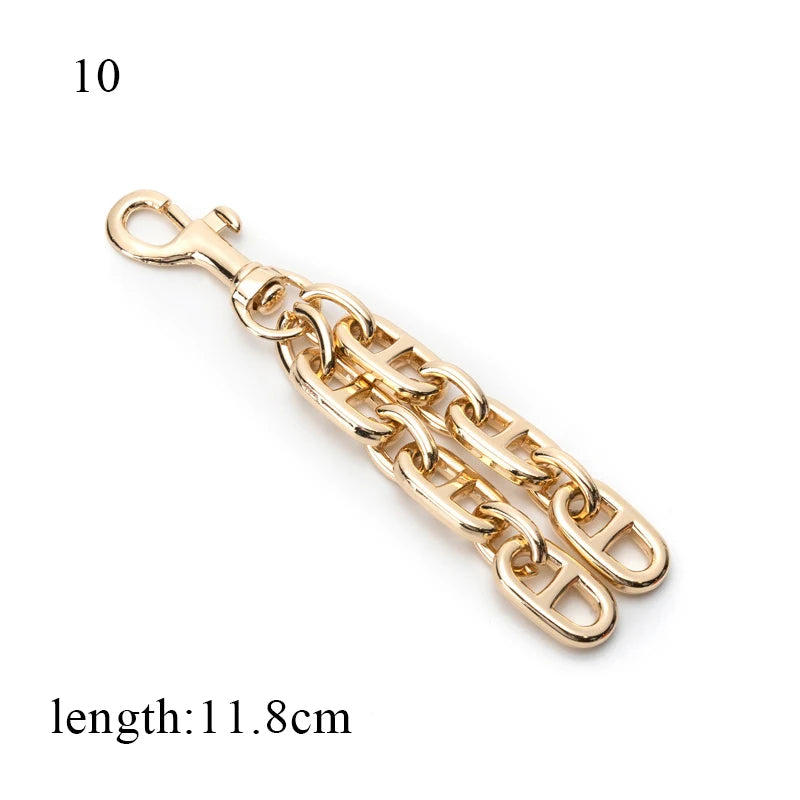 Metal Chain for Women Bag Strap Extension Handbag Handles Shoulder Bag Strap Replacement Purse Diy Chain Bag Accessories