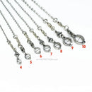 Parrot Leg Ring Ankle Foot Chain Bird Ring Outdoor Flying Training Activity Opening Stand Accessories for Small Bird Supplies