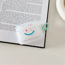 Cute Cartoon Wave Lovers Cover For Apple Airpods Pro 2nd Fashion Smile Heart Earphone Protector Cases for Airpods 1 2 3 Keyring