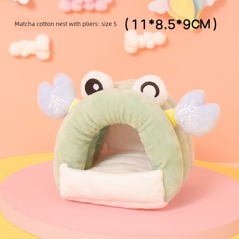 Winter Thickened Anti-Bite House Flower Branch Mouse Djungarian Hamster