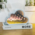 LED Night Light Tulip Cloud Sea of Flowers Night Light Creative Atmosphere Light Qixi Lovers Gift Desktop Decor Christmas Gift