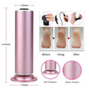 Herramientas eléctricas para pedicura, lima para pies, removedor de callos y piel muerta, máquina para limpiar y cuidar los pies, papel de lija de repuesto.