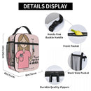 Enfermera En Apuros Insulated Lunch Bags Nurse Medical Lunch Container Thermal Bag Tote Lunch Box School Travel Men Women
