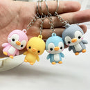 Creative and Cute Little Penguin Car Keychain Pendant Doll Bag Pendant Blind Box Small Gift Cute Keychain