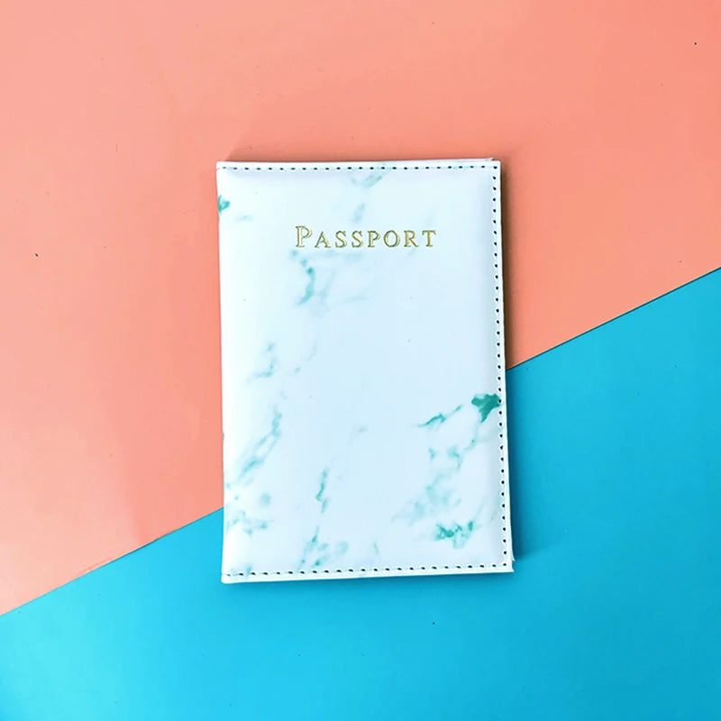 2023 Lover Couple Passport Cover Hot Stamping Simple Plane Women Men Travel Wedding Passport Covers Holder Fashion Wedding Gift