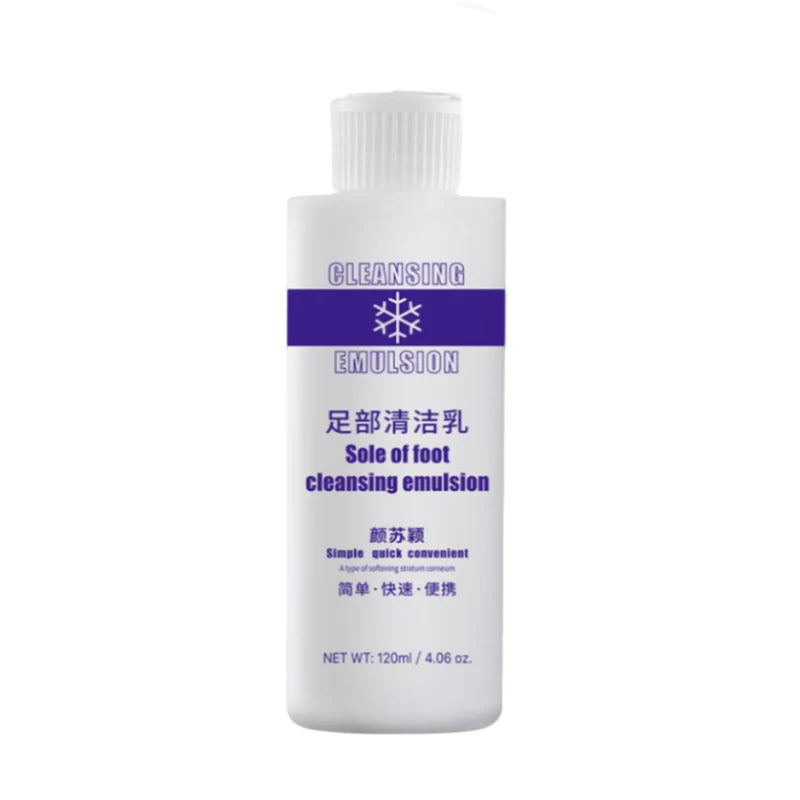 120ml Foot Exfoliator Softener 7 Seconds Remove Dead Skin & Calluses Foot Mask Anti-Cracked Heel Enhancer Nail Pedicure Kit