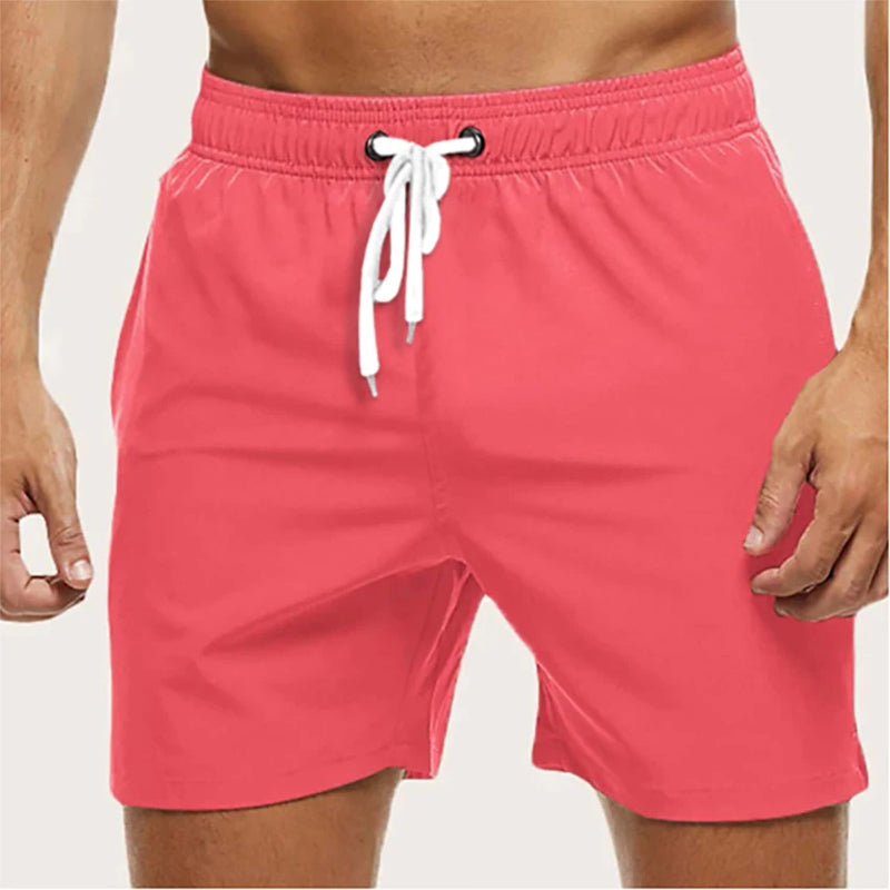 Men Swimwear Swim Shorts Trunks Beach Board Shorts Swimming Pants Swimsuits Mens Running Sports Surffing Shorts