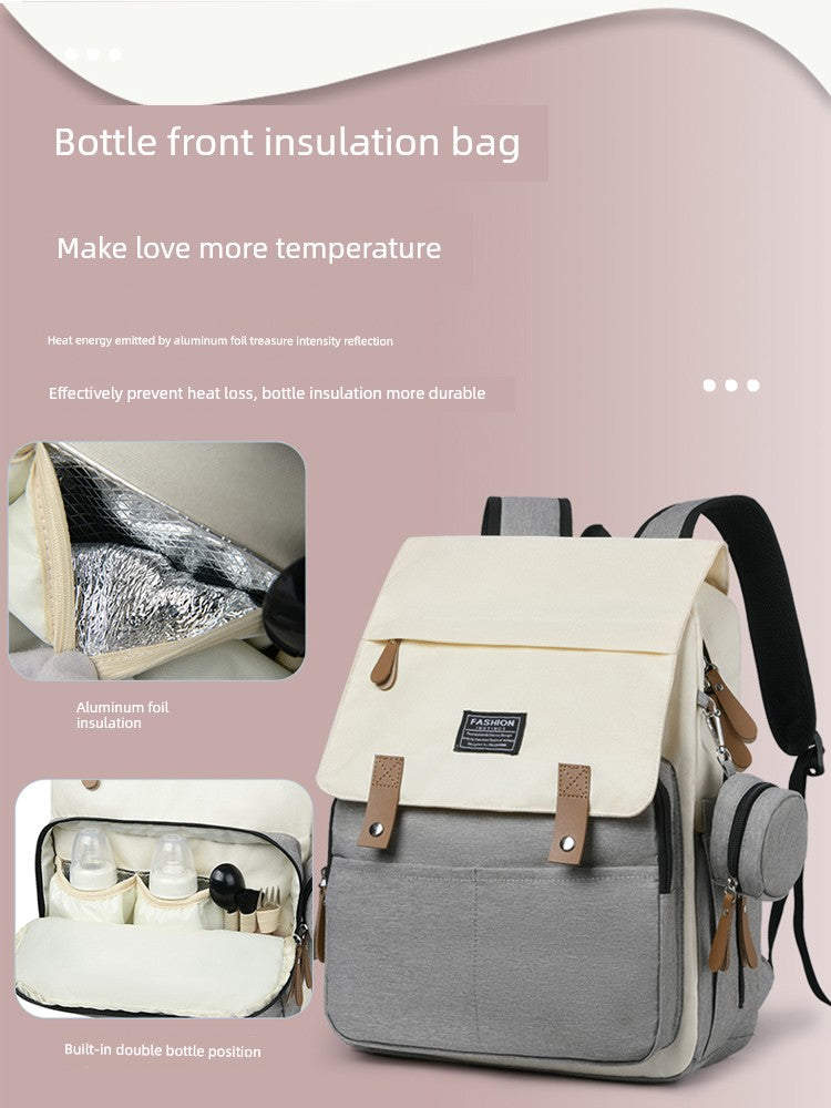 Stylish and Versatile Portable Outing Mummy Bag with Baby