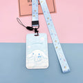 Sanrio ID Badge Holder Neck Strap Cartoon My Melody Subway Door Card Holders Hello Kitty Kids Campus Lanyard Credential Holder