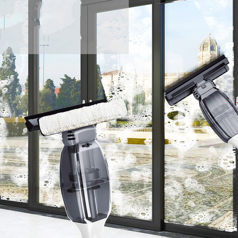 Electric glass cleaner, electric window cleaner, comes with 90-105cm telescopic extension Post