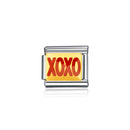 New Fashion Love Beauty Peace Girl Key Happy Forever Dad Italian Links Bracelet Stainless Steel Jewelry Diy Making