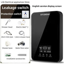 HYUNDAI Electric Water Heater Instantaneous Rapid Heating Household Bathroom Shower Small Bath Machine Kitchen Water Heater
