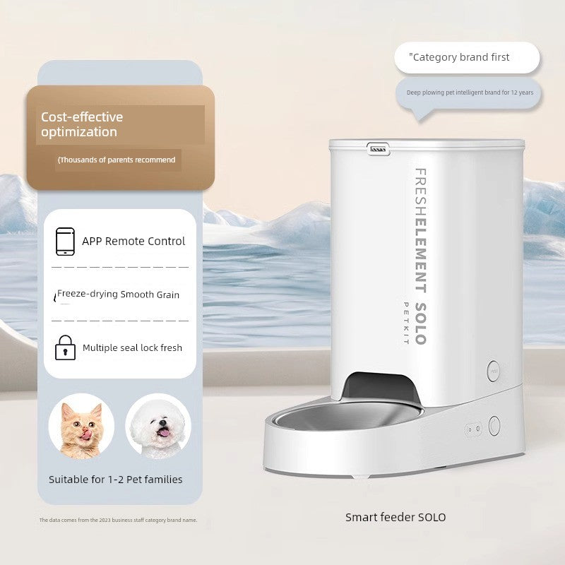 Xiaopei Smart Feeder Solo Visual Pet Cat Cat Food Automatic Timing Quantitative Dog Remote Feeding Machine