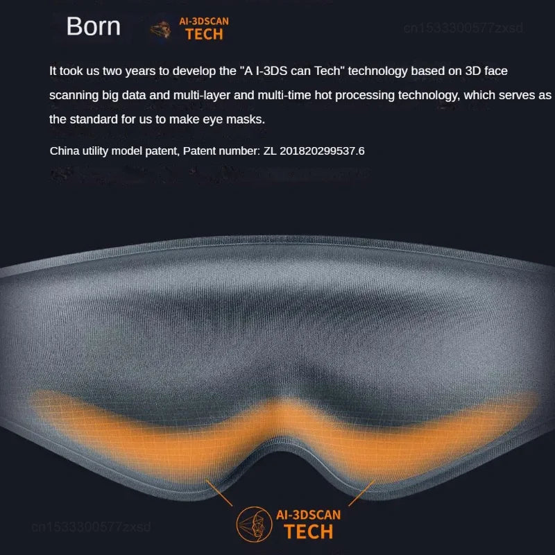 Xiaomi Dreamlight 2S Generation Full Shading Relaxing Eye Mask Sleeping Mask Block Out Light For Man Woman Portable Blindfold