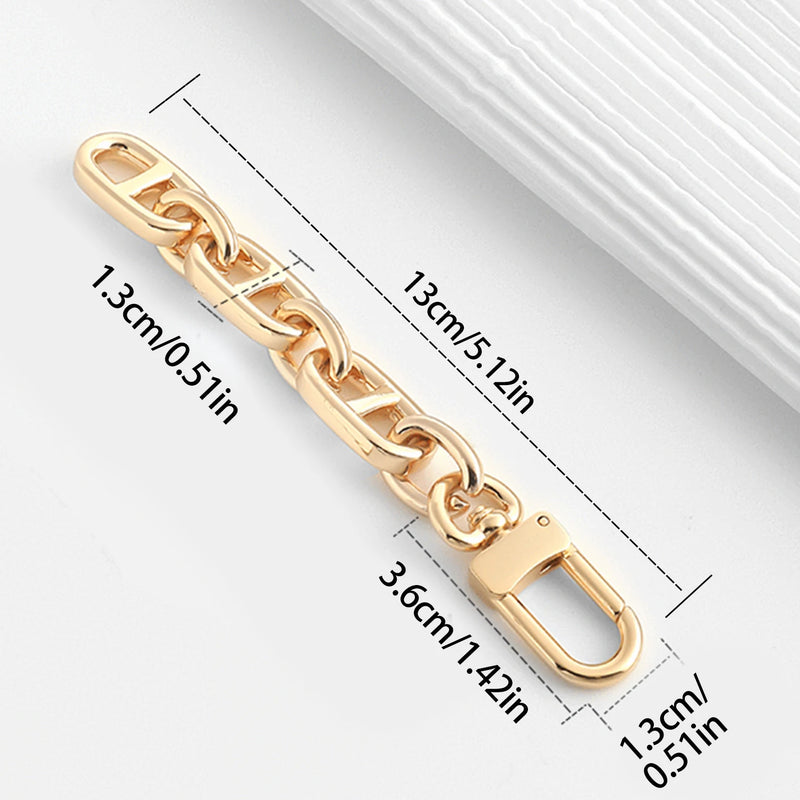 Metal Chain for Women Bag Strap Extension Handbag Handles Shoulder Bag Strap Replacement Purse Diy Chain Bag Accessories