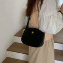 Korea Style Niche New Retro Women's Bag Elegant Luxury All-Match Small Handbags Trendy Shoulder Underarm Hobo Bags