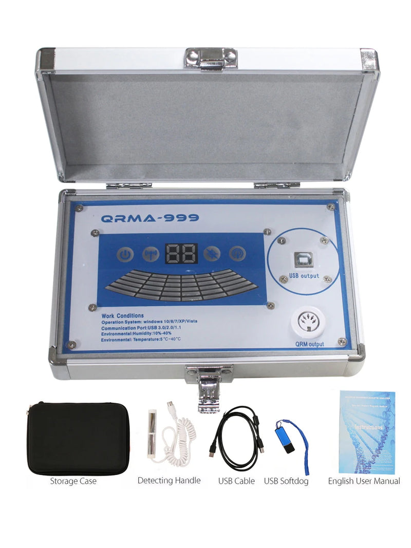 2024 Quantum Health Sub-health Analyzer New QRMA-999 Magnetic Resonance Analyzer Full Body Analyzer Checking Set With 54 Reports