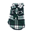 Dog Shirts British Style Plaid Pet Dog Clothes for Small Dogs Cotton Puppy Cat Clothing French Bulldog Vest Chihuahua Summer