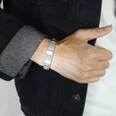 Men Personalized Custom Engrave ID Bracelets Stainless Steel Link Chain Medical  Bracelet