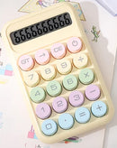 10 Digital School Student Calculator Mechanical Keyboard Fashion Color