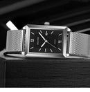 Mens Fashion Sports Watches Simple Men Luxury Gold Business Ultra Thin Stainless Steel Mesh Belt Quartz Watch