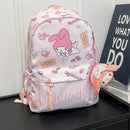 Disney Cartoon Backpack For Baby Boys Girls kuromi Melody Cinnamoroll Children Lovely Schoolbag Kindergarten Schoolbag Kids Gift