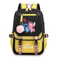Disney Lilo Stitch Backpacks Teenager USB Charging Laptop Backpack Women Men Rucksack Travel Bag Mochila