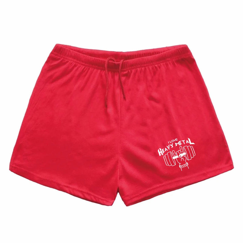 شورت رياضي رجالي صيفي رائع مطبوع عليه دمبل مخصص مناسب للصالة الرياضية واللياقة البدنية والركض والشاطئ والترفيه ومريح ومنعش