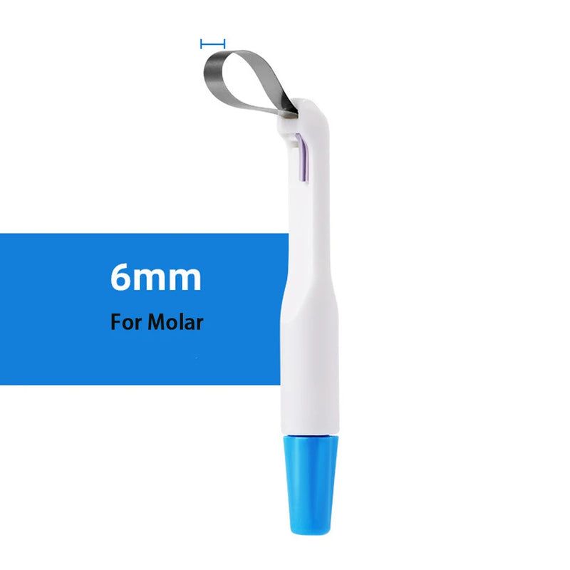 PIORPOY Dental Pre Metal Matrix Bands Sectional Contoured Band Matrices Adjustable Ring System Standard Dentistry Products