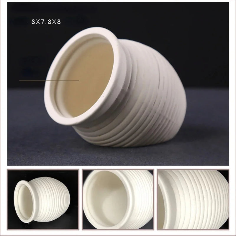 Fish Tank Landscaping Clay Pot Shrimp Cixi Dodging Tank Breeding Fish Nest Shaped Rock Aquarium Supplies