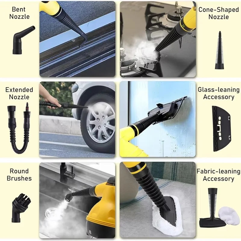 Multifunctional household cleaning machine commercial handheld high temperature steam cleaning machine cleaner 2025 new model