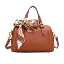 Women fashion new leather Messenger Handbag top layer cowhide 9053